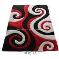 Vải Polyester Vùng Rug 3D Mỏng